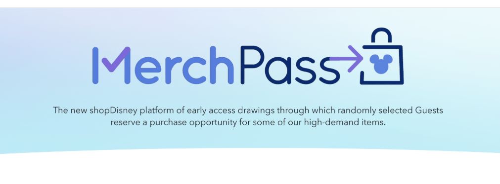 shopDisney MerchPass logo