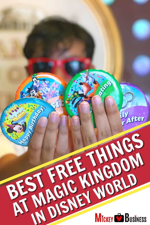 Love knowing all of the freebies at Walt Disney World? From ways to keep hydrated to food samples and souvenirs, here are the best free things at Magic Kingdom! #WDW #disney 3freeatdisney #FreeAtDisneyWorld #MagicKingdom 3savingmoney #Orlando #Familytravel