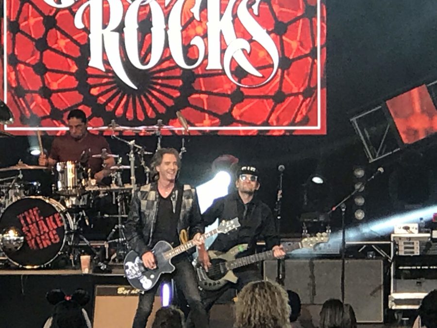 Rick Springfield at Epcot for Garden Rocks