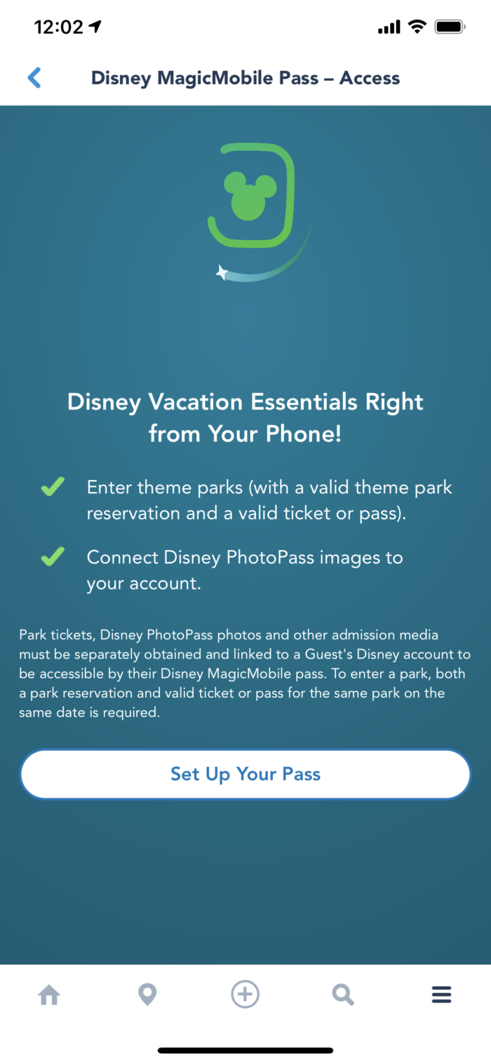 Disney MagicMobile My Disney Experience app