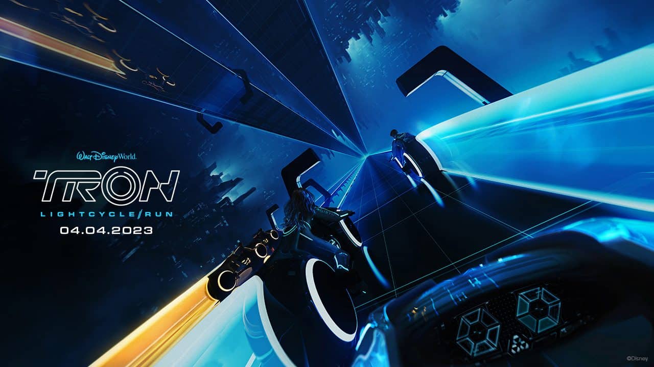 TRON Lightcycle / Run Debuts April 4