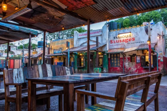 2024 disney dining plan - harambe market in animal kingdom