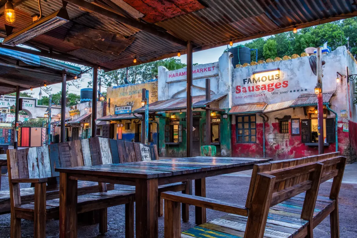 2024 disney dining plan - harambe market in animal kingdom